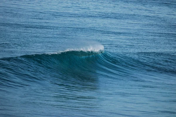 Perfect Wave Breaking Beach Surf Spot — Stock Fotó