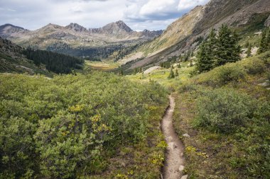 Photographs taken during a backpacking trip in the Hunter-Fryingpan Wilderness, Colorado clipart