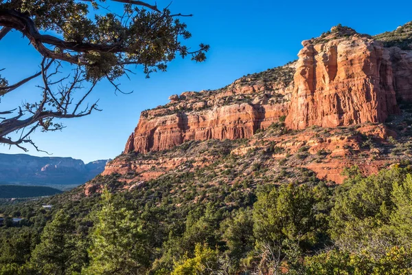 Een Steile Canyon Muren Set Van Afgrond Formatie Het Reservaat — Stockfoto
