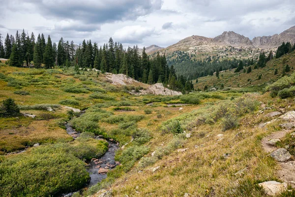 Fotografie Zrobione Podczas Podróży Plecakiem Hunter Fryingpan Wilderness Kolorado — Zdjęcie stockowe