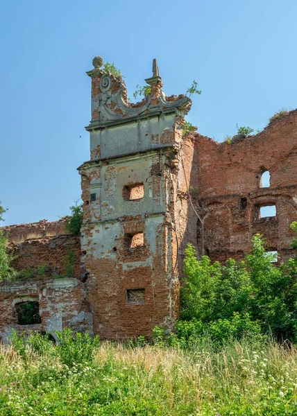 Stare Selo Ucrânia 2021 Stare Selo Castle Ruínas Região Lviv — Fotografia de Stock