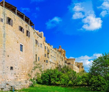 Malta 'daki sessiz, ortaçağ şehri Mdina