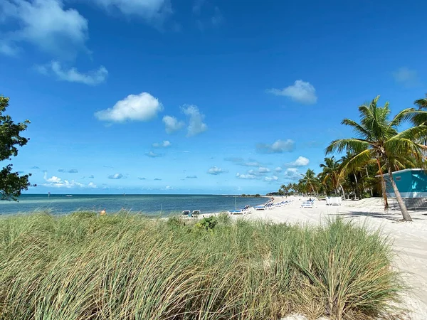 Smathers Beach Key West Florida Egy Napos Nyári Napon — Stock Fotó