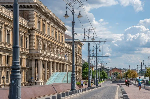 Budapest Hungary 2021 Streets Old Town Pest Budapest Sunny Summer — Stock Photo, Image