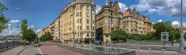 Budapest Ungarn 2021 Straßen Der Altstadt Von Pest Budapest Einem — Stockfoto