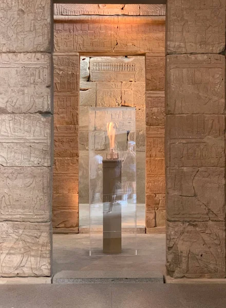 Dendur Tapınağı Ndaki Tagerem Heykeli Met Müzesi — Stok fotoğraf