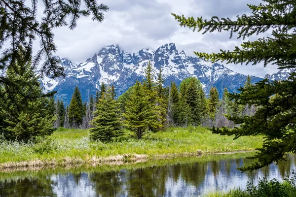 Epische Berglandschaft Vom Wanderweg Des Naturschutzparks — Stockfoto