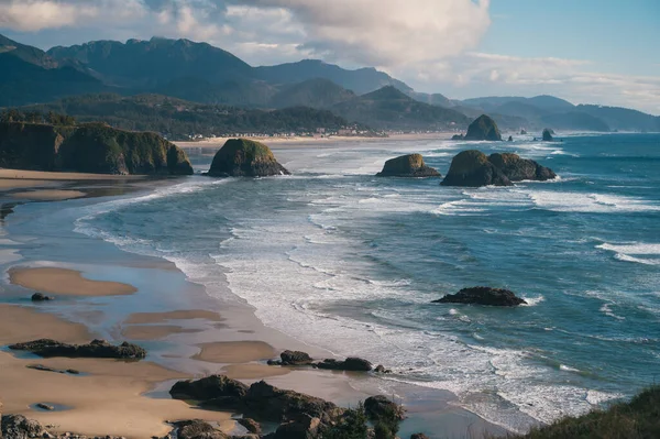 View Cannon Beach Ecola State Park — Stock Photo, Image