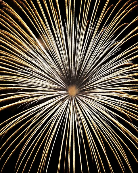 Beautiful Fireworks Display Zurrieq Feast Catherine 2010 — Stock Photo, Image