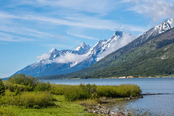 Epic Mountain Landscape Scenery Walking Trail Preserve Park Stock Photo