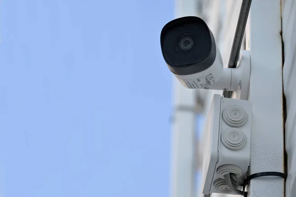 Câmera Segurança Parede — Fotografia de Stock