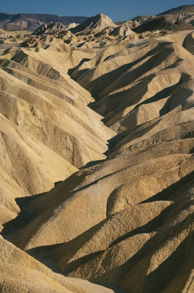 Light Texture Zabriskie Point Death Valley National Park — стокове фото