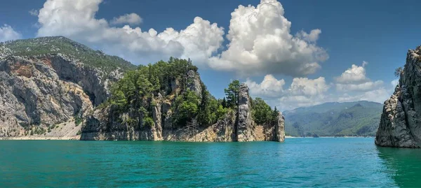 Canyon Vert Rivière Manavgat Dans Les Montagnes Région Antalya Turquie — Photo