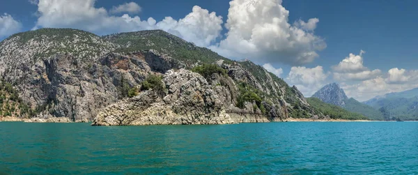 Green Canyon Och Manavgat Floden Bergen Antalya Regionen Turkiet Solig — Stockfoto