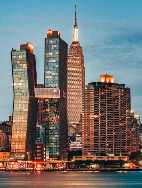 Views Skyscrapers New York City Buildings — Stock Photo, Image