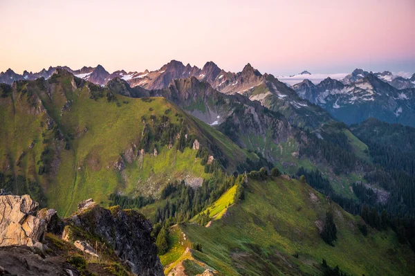 North Cascades Glacier Peak Wilderness — Stock fotografie