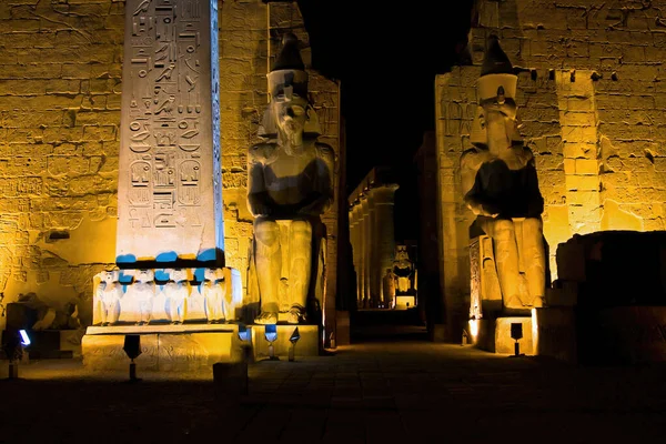 Luxor Temple Entrance Luxor Egypt — Stock Photo, Image