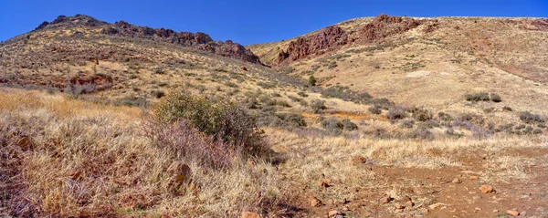 Wschodnie Zbocze Glassford Hill Prescott Valley Wzgórze Wymarły Wulkan — Zdjęcie stockowe