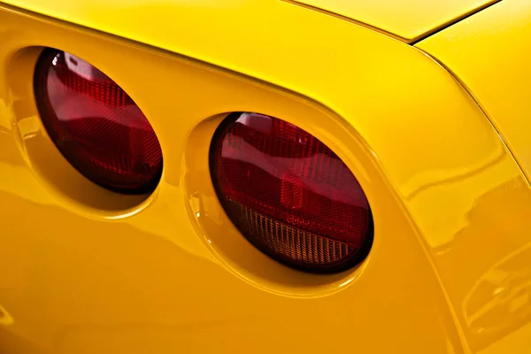 Detail American Sports Muscle Car — Stock Photo, Image