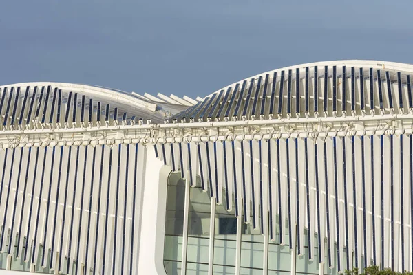 Pohled Moderní Architekturu Budovy Bílého Muzea Centru Rio Janeiro Brazílie — Stock fotografie