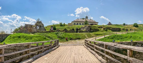 Khotyn Ucrania 2021 Fortaleza Khotyn Región Chernivtsi Ucrania Día Soleado — Foto de Stock