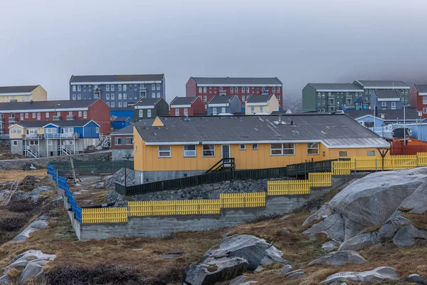 Maison Bois Artique Typique Pôle Nord — Photo