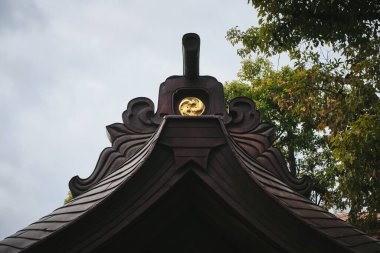 Japonya 'da Geleneksel Ahşap Binanın Ayrıntıları