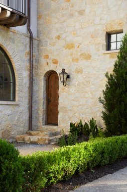 Akdeniz tarzı mutfak bitkileri bahçesi.