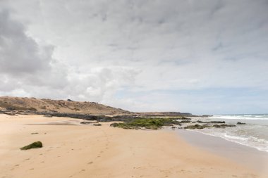Cotillo Fuerteventura Kanarya Adaları 'nın manzara plajı