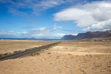 Famara Sahili Lanzarote Kanarya Adası