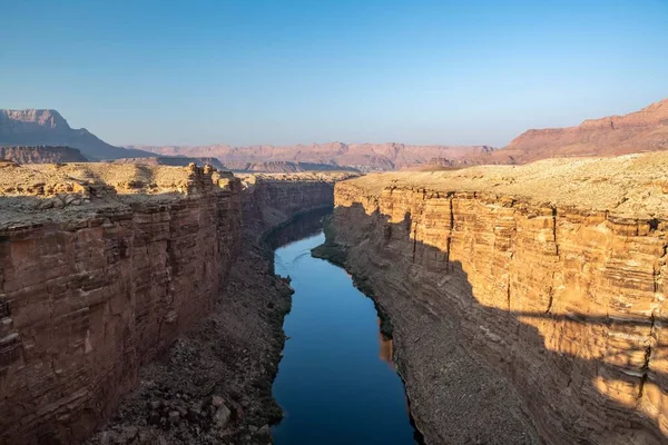 Uma Vista Panorâmica Paisagem Cânion Parque — Fotografia de Stock