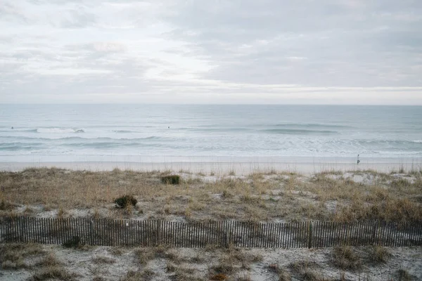 Blick Auf Carolina Beach Und Die Dünen North Carolina — Stockfoto