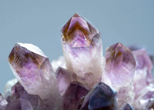 Ametrina Mineral Espécimen Piedra Piedra Geología Gema Cristal — Foto de Stock