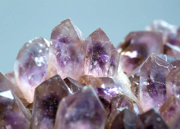 アメトリン鉱物試料石岩の地質宝石の結晶 — ストック写真