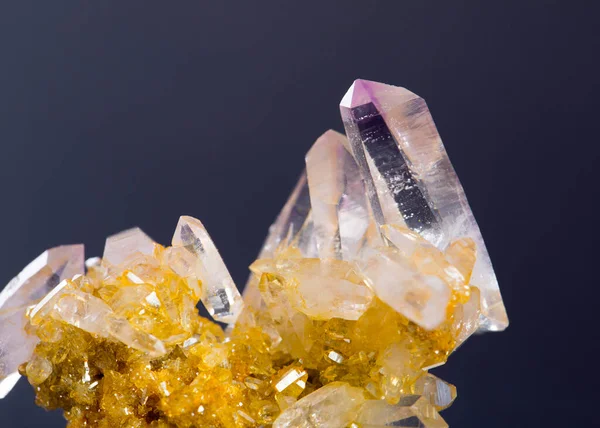 Amatista Mineral Espécimen Piedra Piedra Geología Gema Cristal — Foto de Stock
