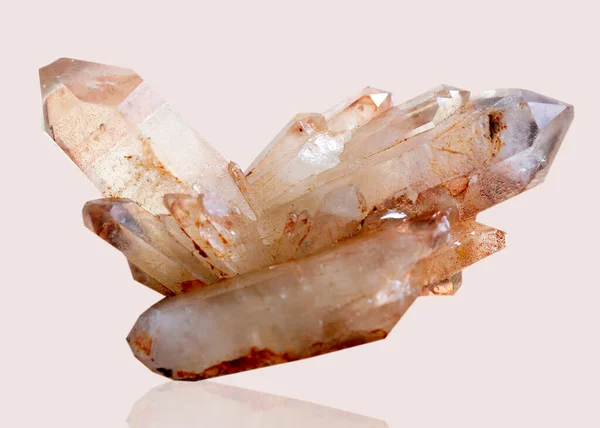 Mineralien Stein Berggeologie Edelsteinkristall — Stockfoto