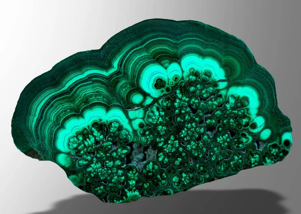 Malachite Mineral Specimen Stone Rock Geology Gem Crystal — Stock Photo, Image