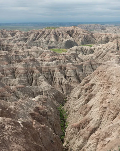 Layered Hills Show Sedimentation Which Occured Plains Eroding Wonderful Formations — Stockfoto