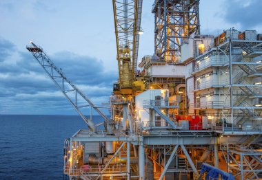Meksika Körfezi Offshore Sondaj Platformu