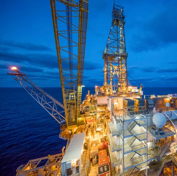 Gulf Mexico Offshore Drilling Platform — Foto de Stock