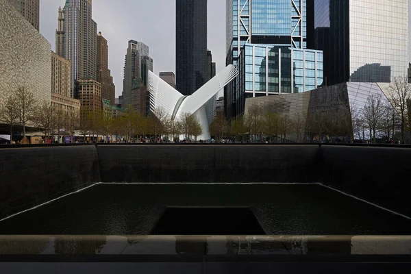 Σεπτεμβρίου Memorial Park Στη Νέα Υόρκη — Φωτογραφία Αρχείου