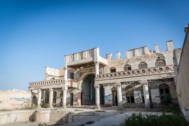 Terk Edilmiş Abdullah el-Süleyman Sarayı, Makkah ili, Taf, Suudi Arabistan 