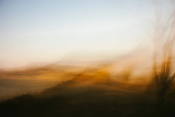 Abstract Landscape Field Winter — Stock fotografie