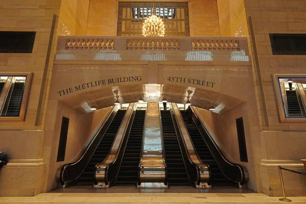 Interior Grand Central Terminal Midtown Manhattan — Stock Fotó