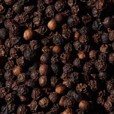 Full Bleed Macro Black Peppercorns