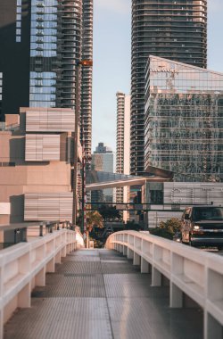 Brickell Miami, Florida manzaralı.