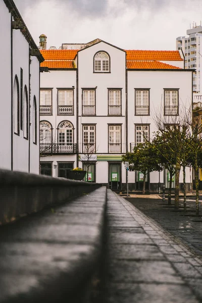 Praca Republica Ponta Delgada Azzorre Portogallo — Foto Stock