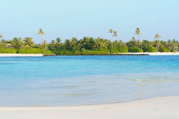 Пейзаж Видом Живописный Залив Мальдивах — стоковое фото