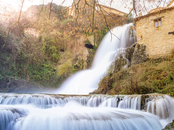 Cascada Orbaneja Del Castillo —  Fotos de Stock