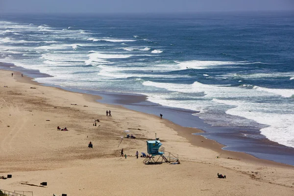 Sauveteur Sur Plage Californie — Photo